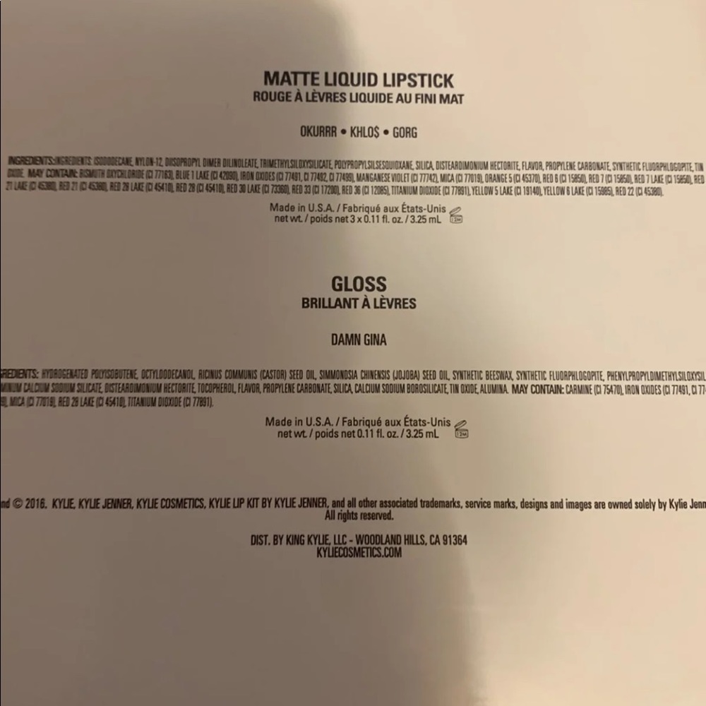 Kylie cosmetics lip bundles